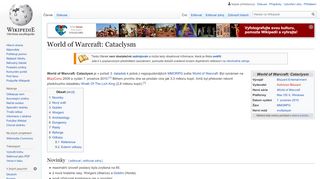 
                            9. World of Warcraft: Cataclysm – Wikipedie
