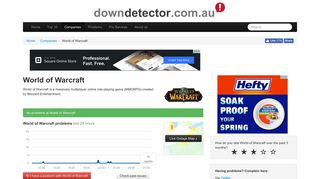 
                            8. World of Warcraft down in Australia? Current outages and problems ...