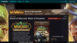 
                            5. World of Warcraft: Mists of Pandaria | WoWWiki | FANDOM powered ...