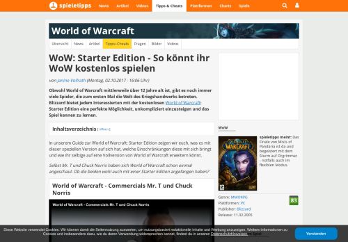 
                            13. World of Warcraft - Starter Edition - So könnt ihr WoW kostenlos ...