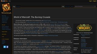 
                            10. World of Warcraft: The Burning Crusade - Wowpedia - Your wiki guide ...