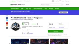 
                            9. World of Warcraft: Tides of Vengeance Game Review