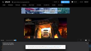 
                            13. World of Warcraft Vanilla Login Screen [HD] GIF | Find, Make & Share ...