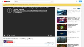 
                            1. World of Warcraft Wrath of the Lich King Login Music - YouTube