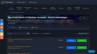 
                            7. World of Warships Account for Sale with WoWs Ships | PlayerAuctions