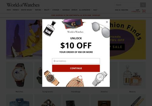
                            2. World of Watches: Discount Watches | Mens and Womens Brand ...
