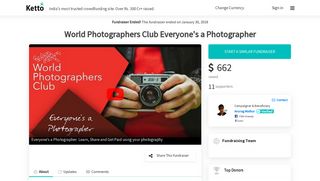 
                            11. World Photographers Club Everyone's a Photographer - Ketto