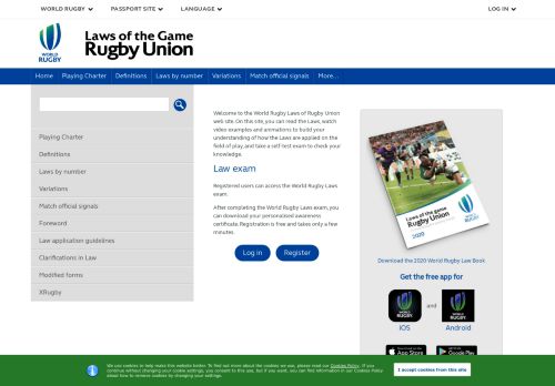 
                            9. World Rugby Laws - World Rugby's Law Education Web Site