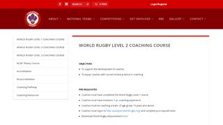 
                            13. WORLD RUGBY LEVEL 2 COACHING COURSE | Singapore Rugby ...