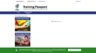 
                            9. World Rugby Passport - Your gateway to World Rugby Training ...