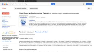 
                            11. World Seas: An Environmental Evaluation: Volume III: Ecological ...