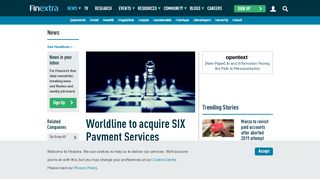 
                            10. Worldline to acquire SIX Payment Services - Finextra Research