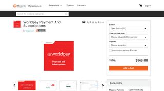 
                            13. Worldpay Payment And Subscriptions - Magento Marketplace
