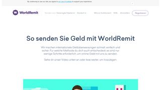 
                            4. WorldRemit Online Money Transfer – Wie es funktioniert