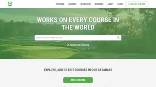 
                            4. World's most complete golf course database | SwingU - Swing by Swing