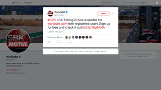 
                            5. WorldSBK on Twitter: 