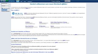 
                            3. Worldsoft Atmail hosted mail service - Herzlich willkommen zum ...