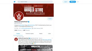 
                            4. WORLDSTARHIPHOP (@WORLDSTAR) | Twitter