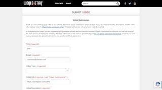 
                            1. WorldStarHipHop - Video Submission