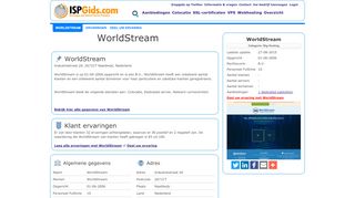 
                            12. WorldStream - ISPGids.com