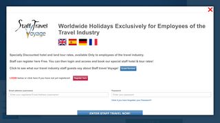 
                            5. Worldwide Holidays Exclusively for Employees ... - Staff Travel Voyage
