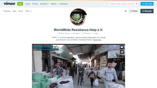 
                            1. WorldWide Resistance-Help e.V. on Vimeo