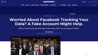 
                            7. Worried About Facebook Tracking Your Data? A Fake Account Might ...