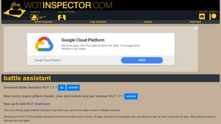 
                            11. WOTInspector mods - Battle Assistant for World of Tanks. Official ...