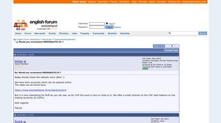 
                            10. Would you recommend SWISSQUOTE.CH ? - Page 2 - English Forum ...