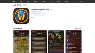 
                            10. WoW Companion App im App Store - iTunes - Apple
