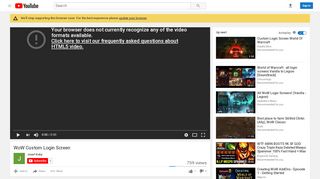 
                            1. WoW Custom Login Screen - YouTube
