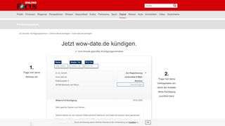 
                            5. wow-date.de kündigen - so schnell geht's | FOCUS.de - die Kündigung