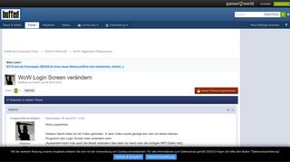 
                            4. WoW Login Screen verändern - WoW: Allgemeine Diskussionen - buffed ...
