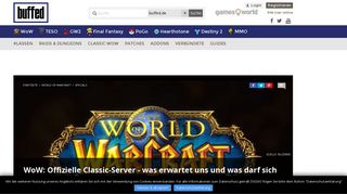 
                            3. WoW: Offizielle Classic-Server - was erwartet uns und was darf sich ...