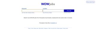 
                            12. WowJobs: Job Search Engine