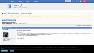 
                            6. Wp-admin non funziona!! - Giorgio Tave