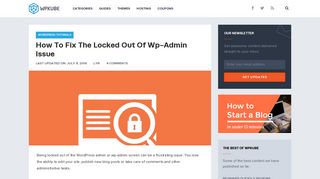 
                            5. wp-admin: What to Do When You're Locked Out of WordPress Admin