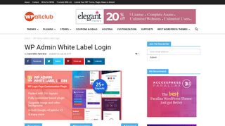 
                            13. WP Admin White Label Login - WordPress Login Page Customization ...