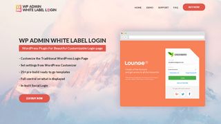 
                            13. WP Admin White Label Login – WordPress Plugin For Beautiful ...