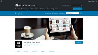 
                            7. WP Church Center | WordPress.org
