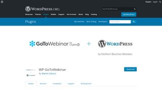 
                            11. WP GoToWebinar | WordPress.org
