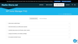 
                            5. WP Immo Manager FAQ - Media-Store.net