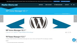 
                            7. WP Immo Manager Free und PRO Neuerungen in der Version 2.1.x