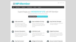 
                            7. WP-Member | Best WordPress Membership Plugin with ...