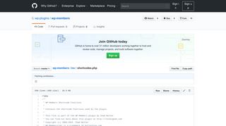 
                            8. wp-members/shortcodes.php at master · wp-plugins/wp-members ...
