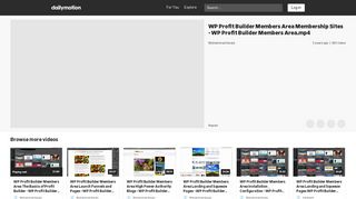 
                            10. WP Profit Builder Members Area Membership Sites - WP Profit ...
