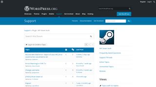 
                            3. [WP Steam Auth] Support | WordPress.org