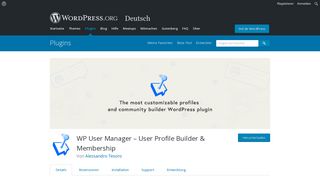 
                            1. WP User Manager – User Profile Builder & Membership | WordPress ...