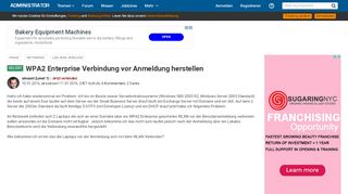 
                            11. WPA2 Enterprise Verbindung vor Anmeldung herstellen ...