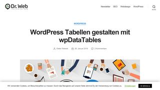 
                            4. wpDataTables macht Tabellen in WordPress zu einem Kinderspiel